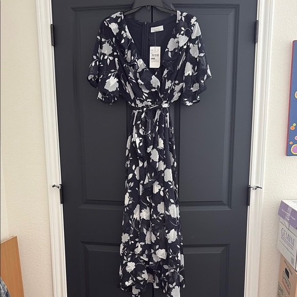 NWT Quiz Floral Wrap Dress - Picture 1 of 3